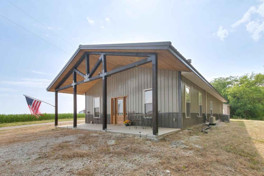 Tranquil La Prairie Retreat with Patio and Fireplace!